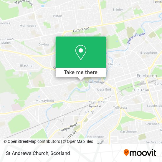 St Andrews Church map