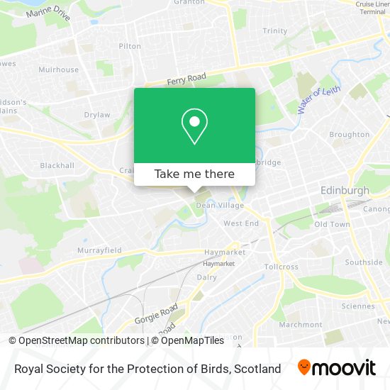 Royal Society for the Protection of Birds map