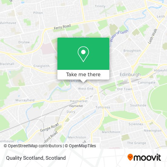 Quality Scotland map