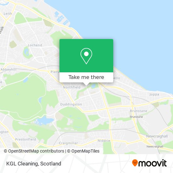 KGL Cleaning map