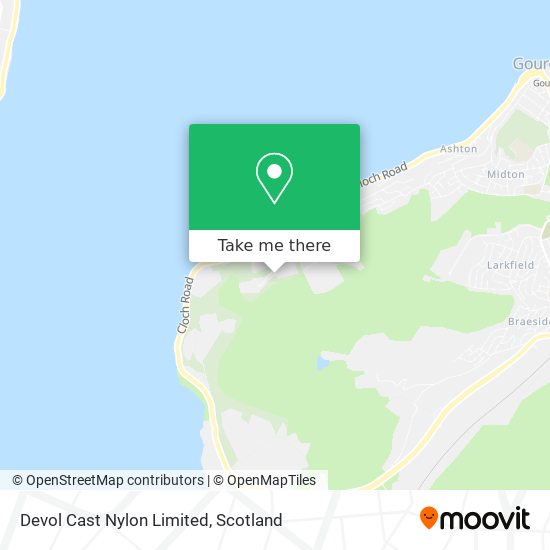 Devol Cast Nylon Limited map