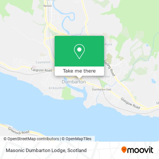 Masonic Dumbarton Lodge map