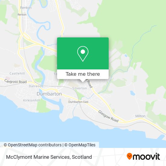 McClymont Marine Services map