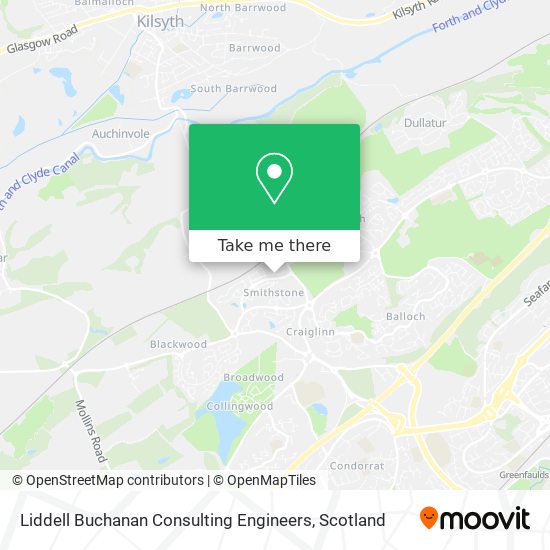 Liddell Buchanan Consulting Engineers map