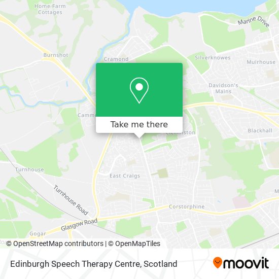 Edinburgh Speech Therapy Centre map