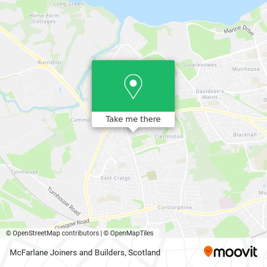McFarlane Joiners and Builders map
