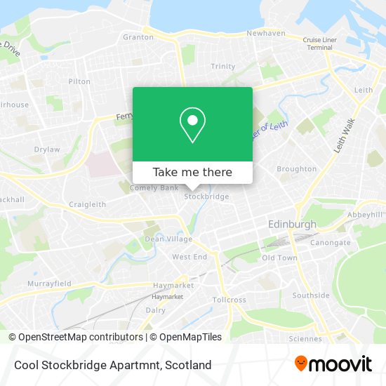 Cool Stockbridge Apartmnt map