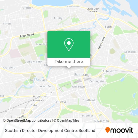 Scottish Director Development Centre map
