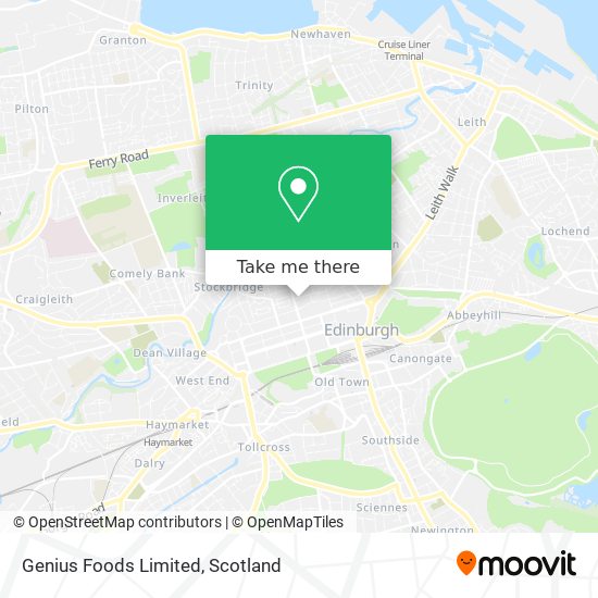 Genius Foods Limited map