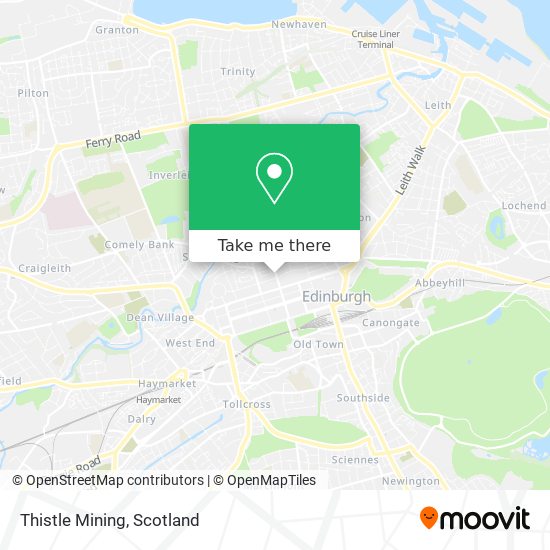 Thistle Mining map
