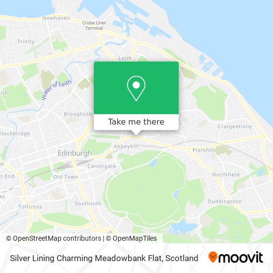 Silver Lining Charming Meadowbank Flat map