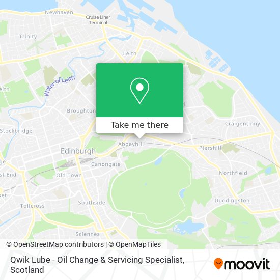 Qwik Lube - Oil Change & Servicing Specialist map