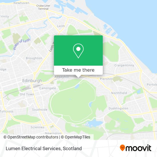 Lumen Electrical Services map