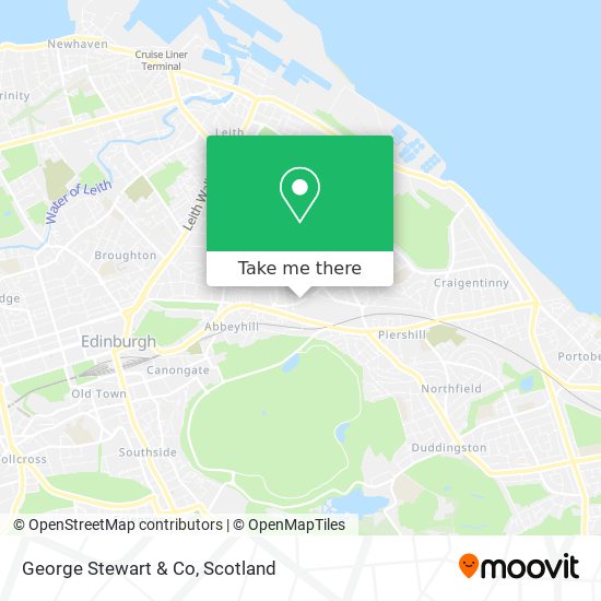 George Stewart & Co map