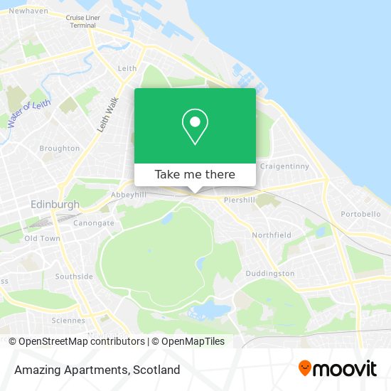 Amazing Apartments map