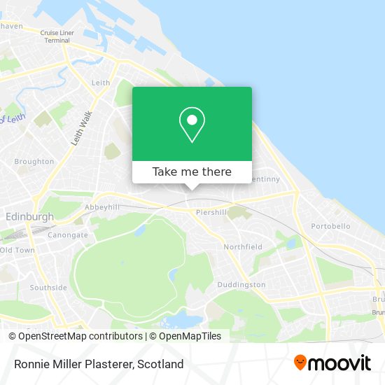 Ronnie Miller Plasterer map