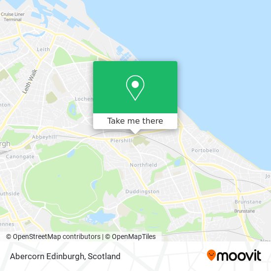 Abercorn Edinburgh map