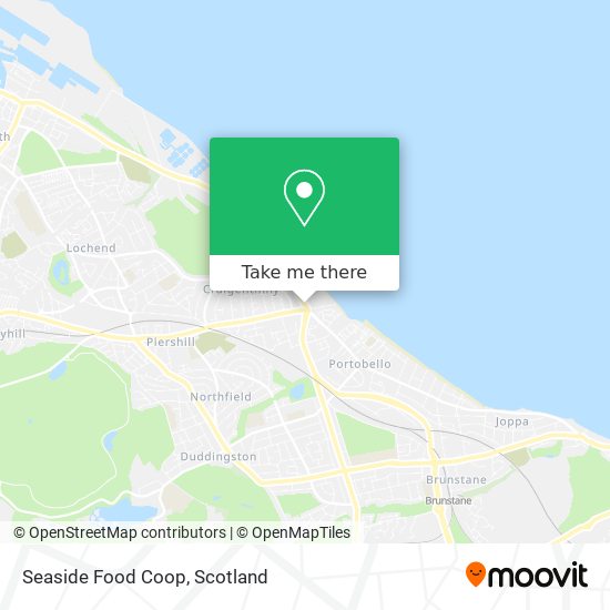 Seaside Food Coop map