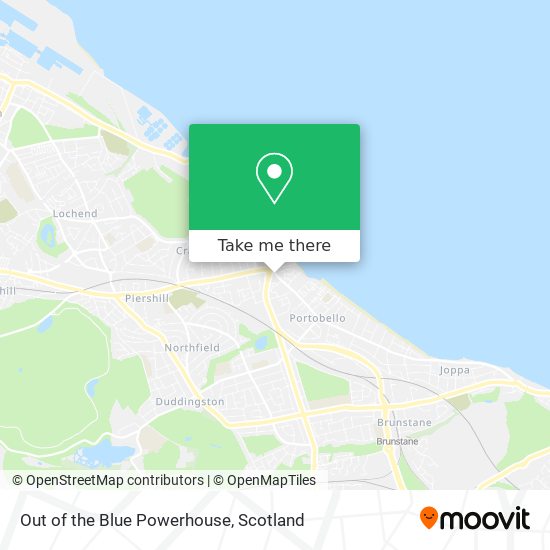 Out of the Blue Powerhouse map