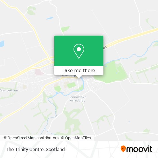 The Trinity Centre map