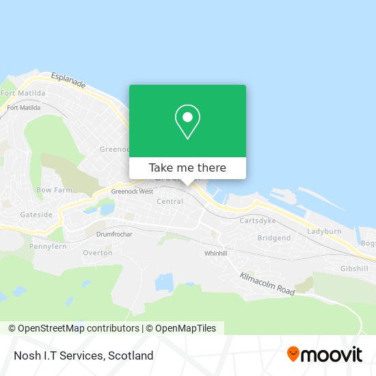 Nosh I.T Services map