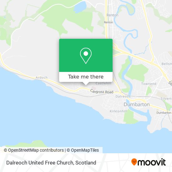 Dalreoch United Free Church map