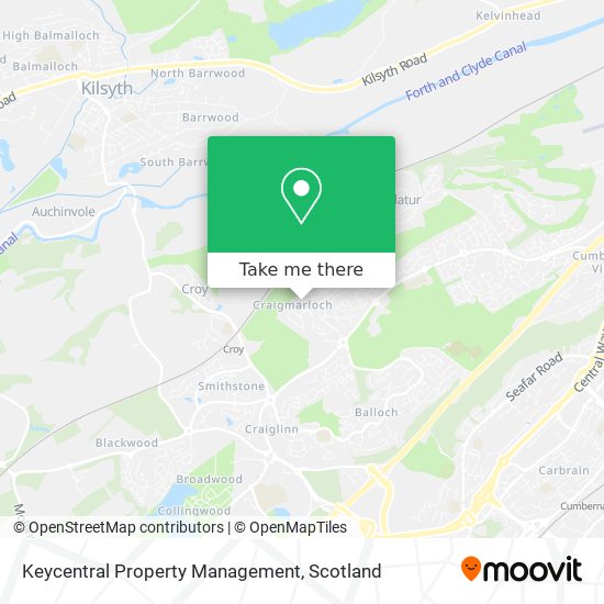 Keycentral Property Management map