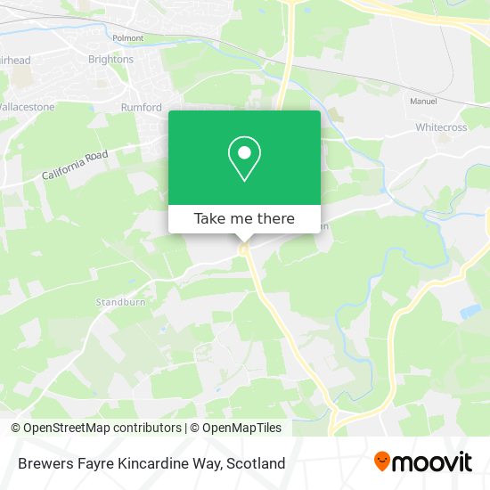 Brewers Fayre Kincardine Way map
