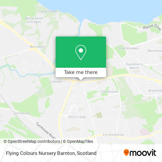 Flying Colours Nursery Barnton map