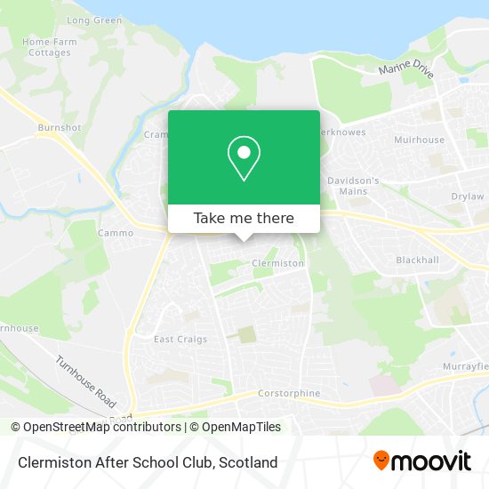 Clermiston After School Club map