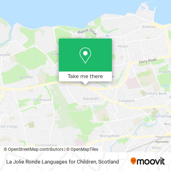 La Jolie Ronde Languages for Children map