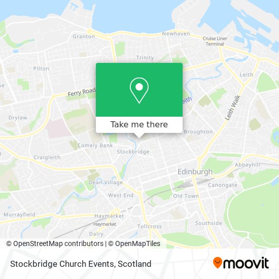 Stockbridge Church Events map