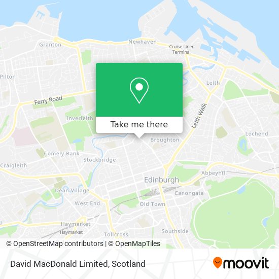 David MacDonald Limited map