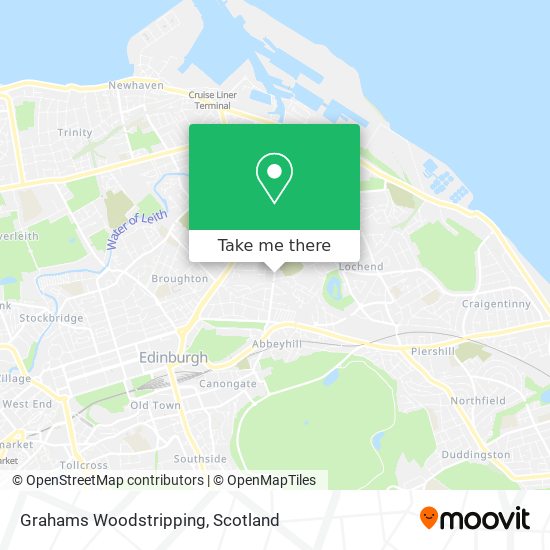 Grahams Woodstripping map