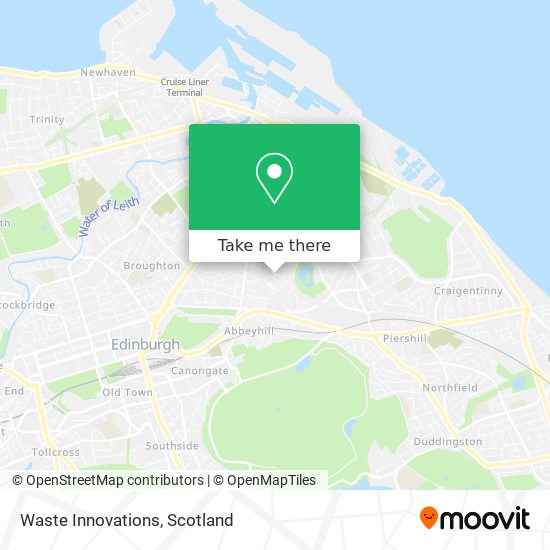 Waste Innovations map