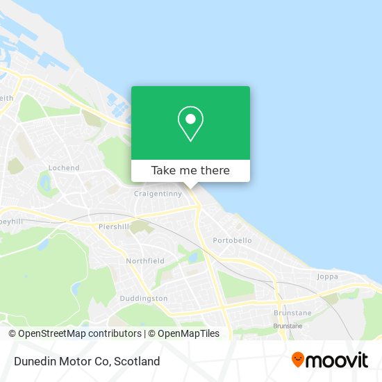 Dunedin Motor Co map