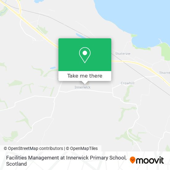 Facilities Management at Innerwick Primary School map