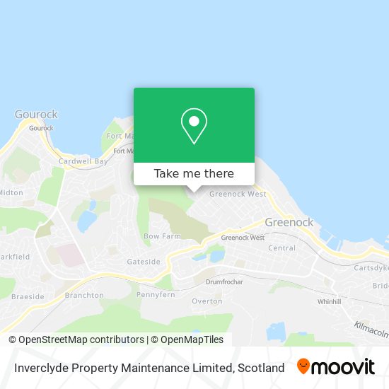 Inverclyde Property Maintenance Limited map