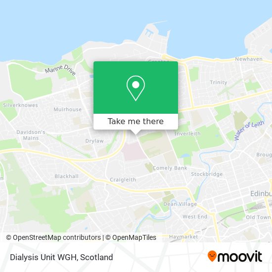 Dialysis Unit WGH map