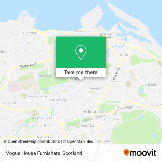 Vogue House Furnishers map