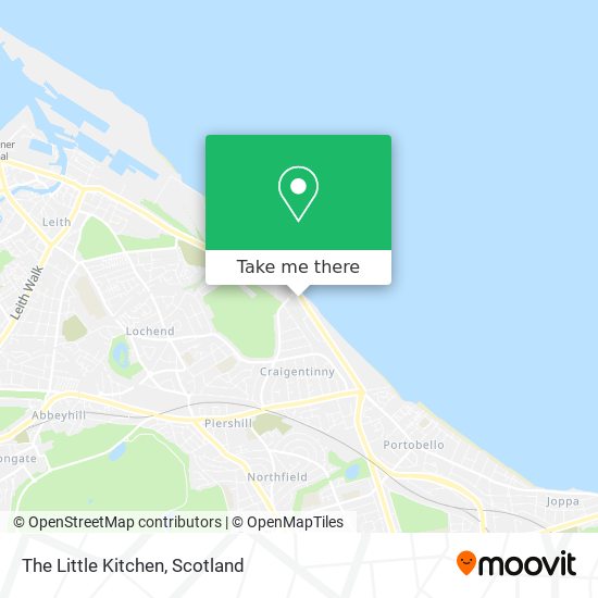 The Little Kitchen map