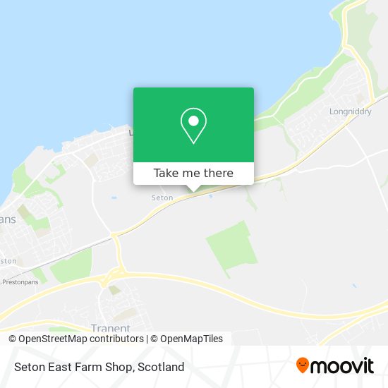 Seton East Farm Shop map