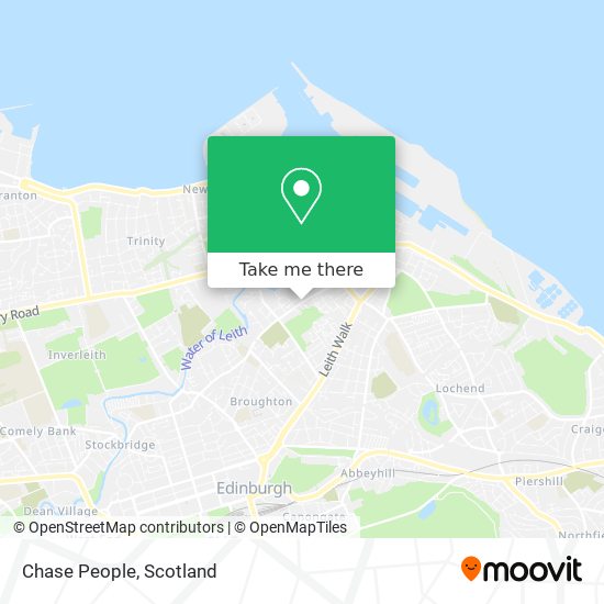 Chase People map