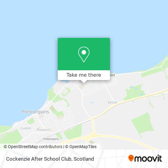 Cockenzie After School Club map