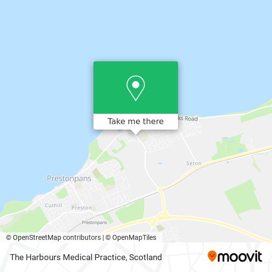 The Harbours Medical Practice map