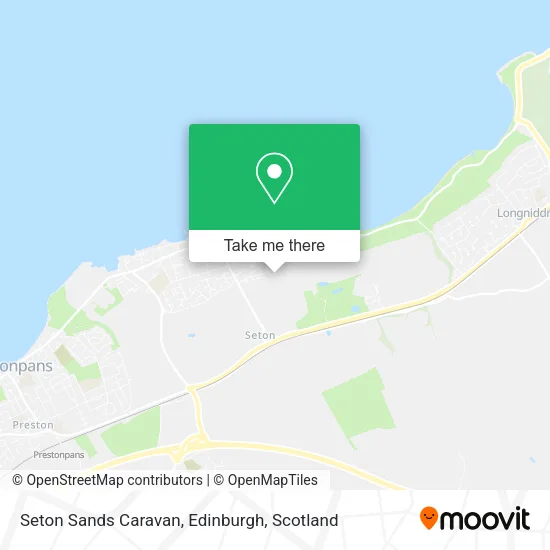 Seton Sands Caravan, Edinburgh map