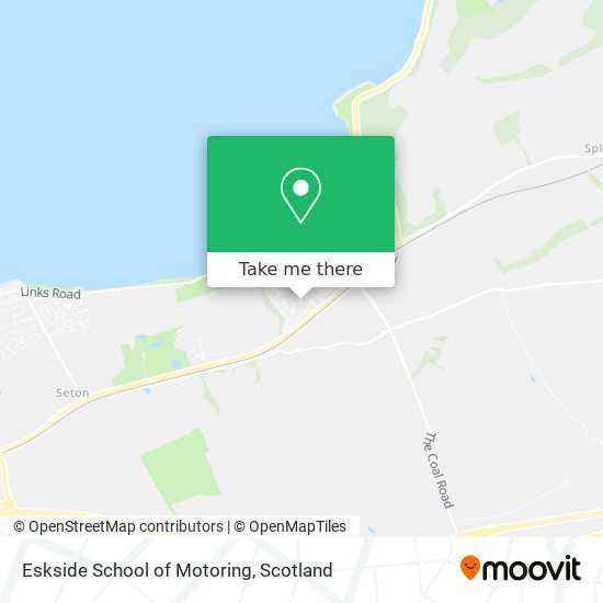 Eskside School of Motoring map