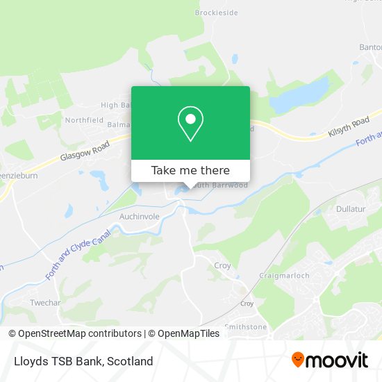 Lloyds TSB Bank map