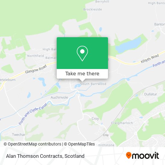 Alan Thomson Contracts map