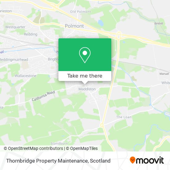 Thornbridge Property Maintenance map